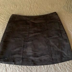 Old Navy suede skirt